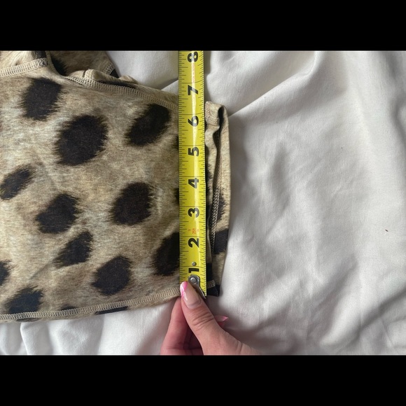 We wore what leopard biker shorts - Picture 4 of 4